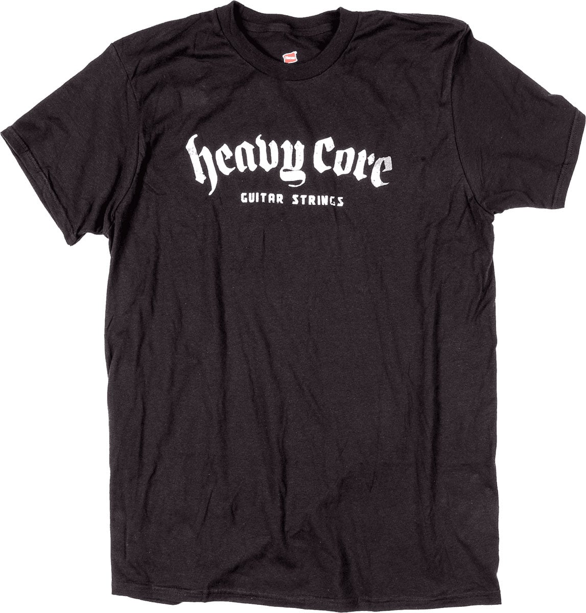 JIM DUNLOP BLACK T-SHIRT HEAVY CORE LARGE