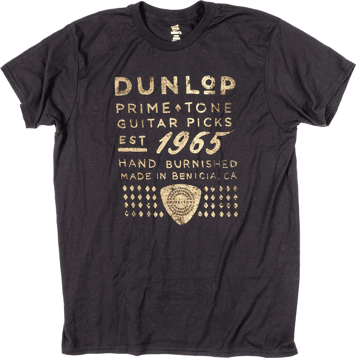 JIM DUNLOP T-SHIRT PRIMETONE 1965 LARGE