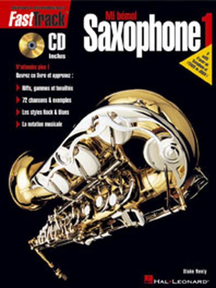 HAL LEONARD FAST TRACK SAXOPHONE VOL.1 + CD