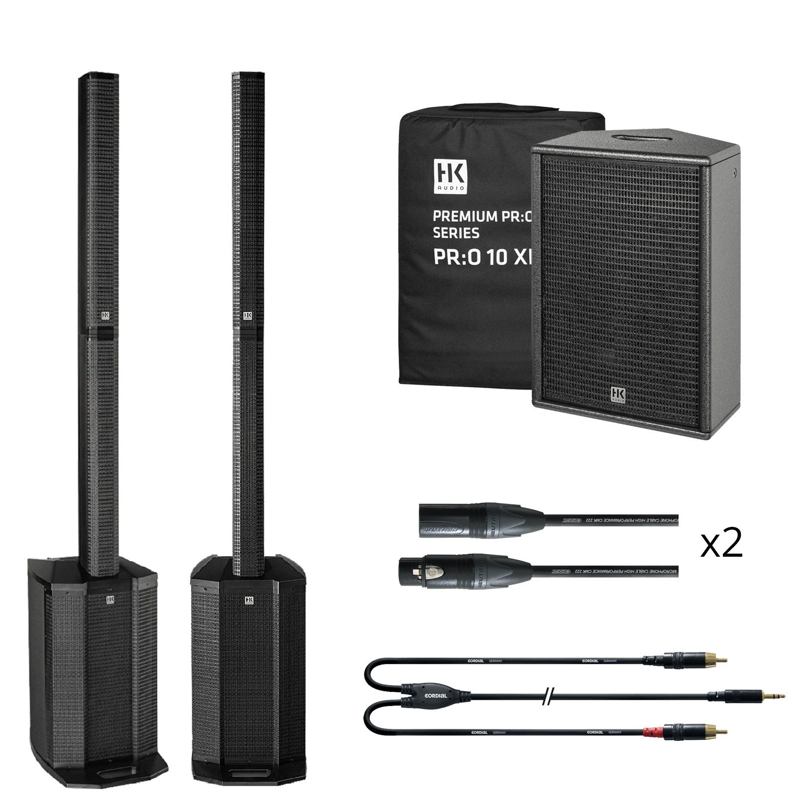 HK AUDIO Pack CP - Sonorisation De Base Polar 10