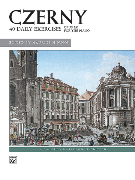 ALFRED PUBLISHING CZERNY CARL - 40 DAILY EXERCISES OP 337 - PIANO