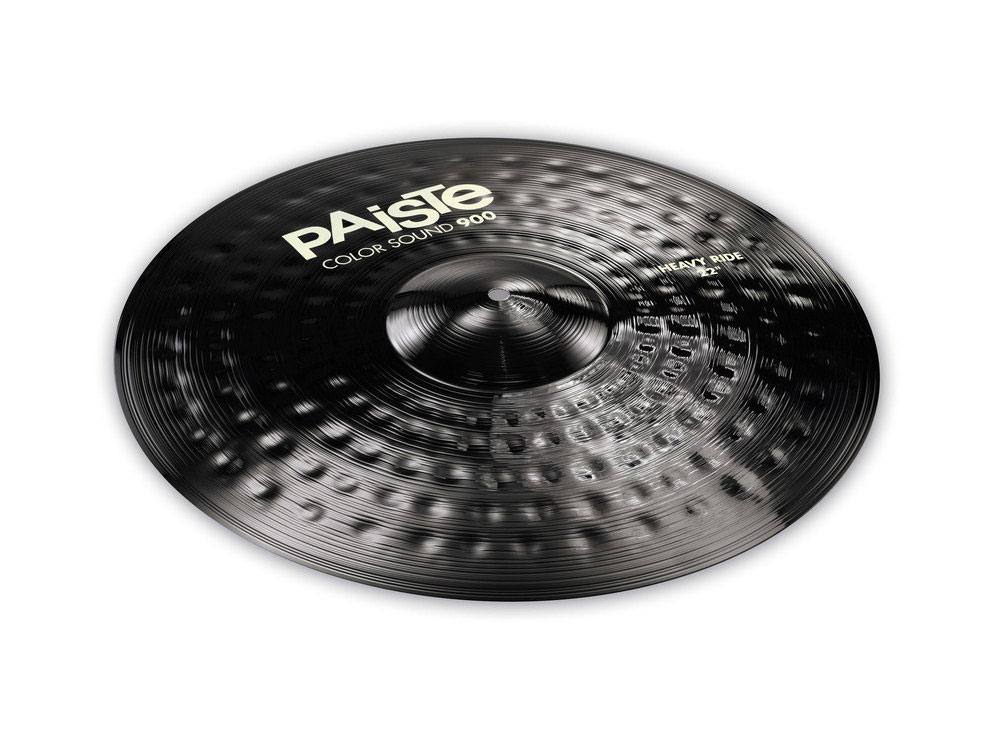 PAISTE CYMBALES RIDE 900 SERIE COLOR SOUND BLACK 22