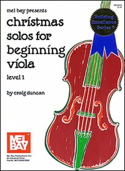 MEL BAY DUNCAN CRAIG - CHRISTMAS SOLOS FOR BEGINNING - VIOLA