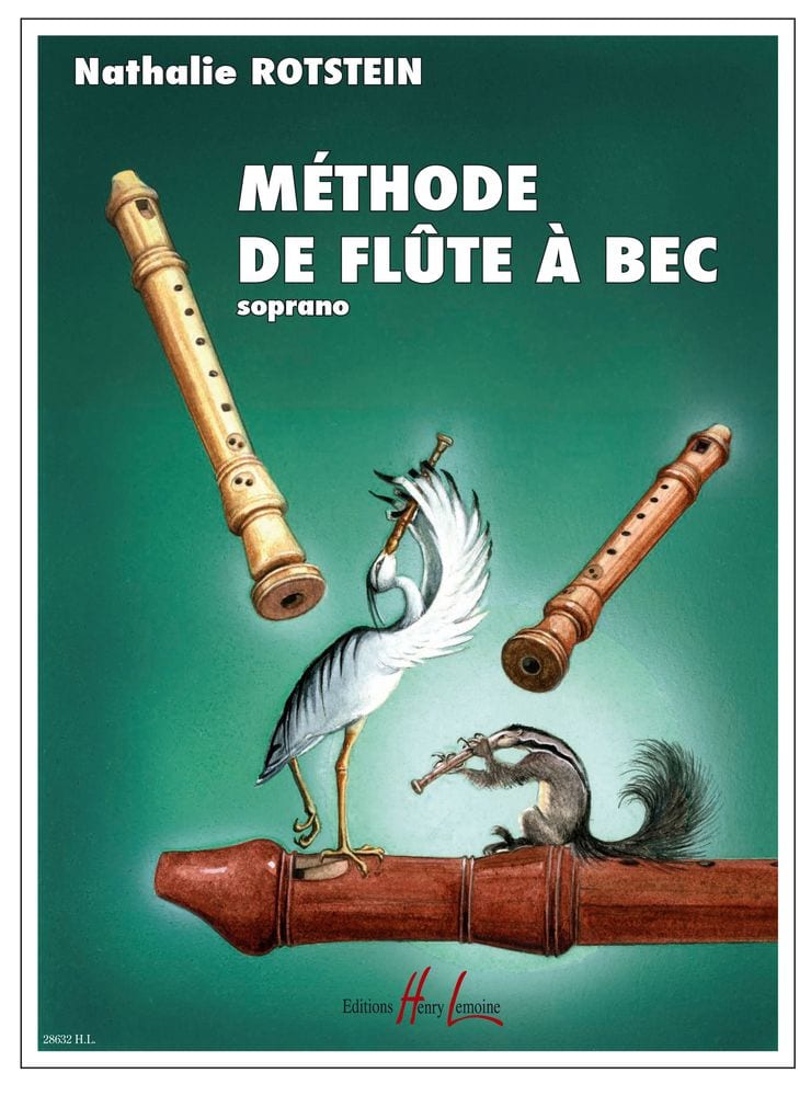 LEMOINE ROTSTEIN NATHALIE - METHODE DE FLUTE A BEC