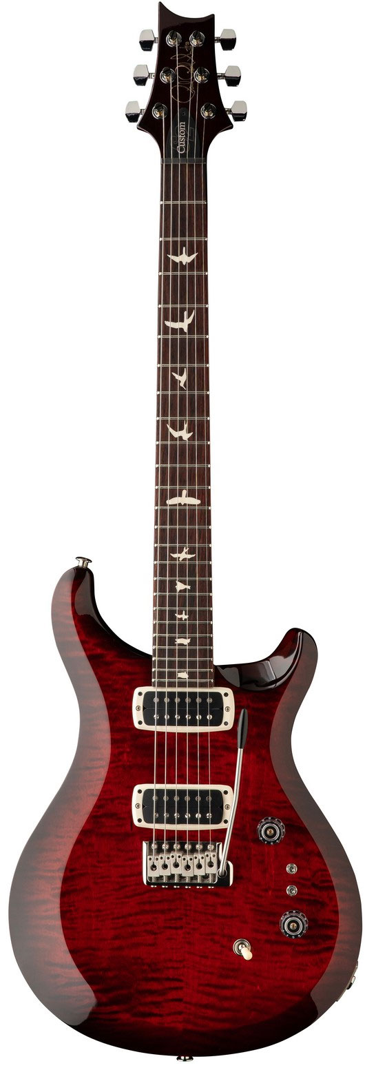 PRS Custom 24-08 S2 Fire Red Burst