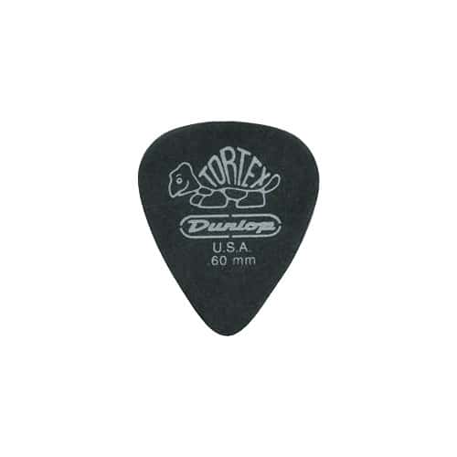 JIM DUNLOP ADU 488P60 TORTEX PITCH NOIR PLAYERS PACK 0,60 MM (PAR 12)