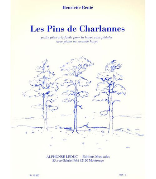 LEDUC RENIE HENRIETTE - LES PINS DE CHARLANNES - HARPE ET PIANO