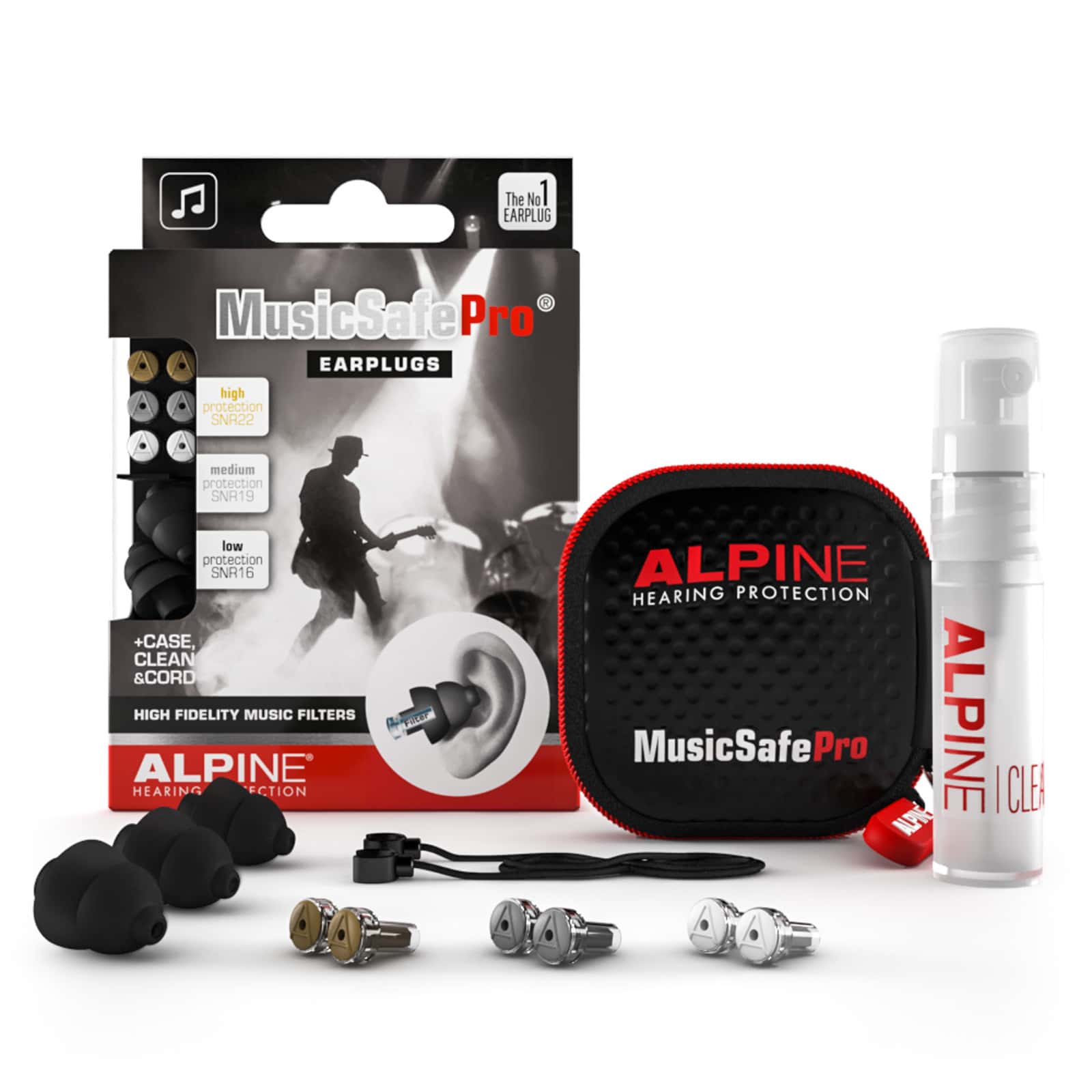 ALPINE MUSIC SAFE PRO NOIR