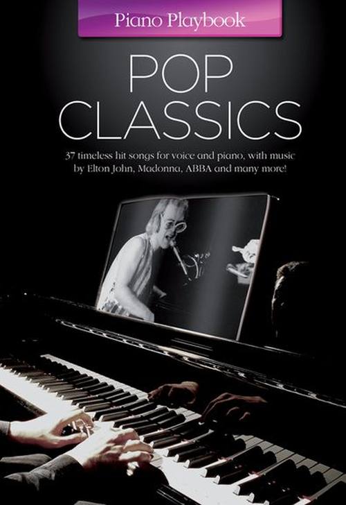 MUSIC SALES PIANO PLAYBOOK - POP CLASSICS - PIANO 