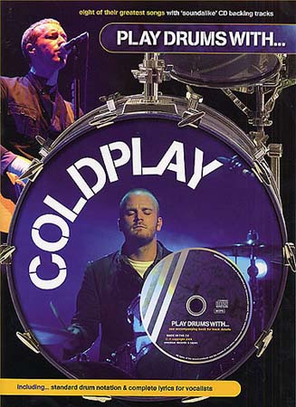 WISE PUBLICATIONS COLDPLAY PLAY DRUMS WITH + CD