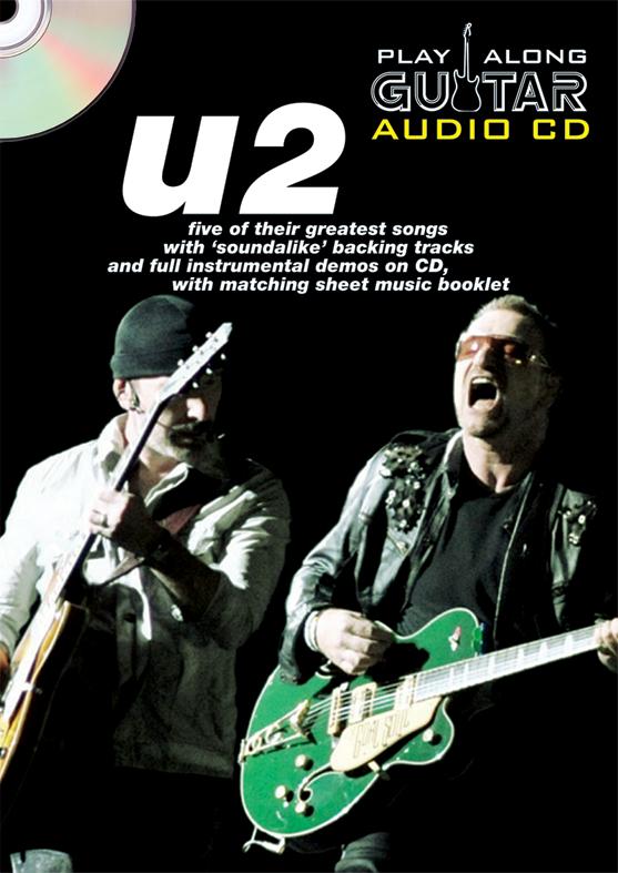 WISE PUBLICATIONS PLAY ALONG GUITAR AUDIO CD : U2 - GUITARE TAB