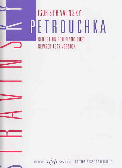 BOOSEY & HAWKES STRAVINSKY I. - PETROUCHKA - PIANO 4 MAINS