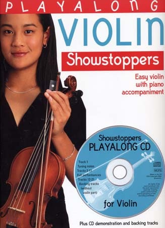 BOSWORTH PLAYALONG SHOWSTOPPERS VIOLIN + CD - VIOLON