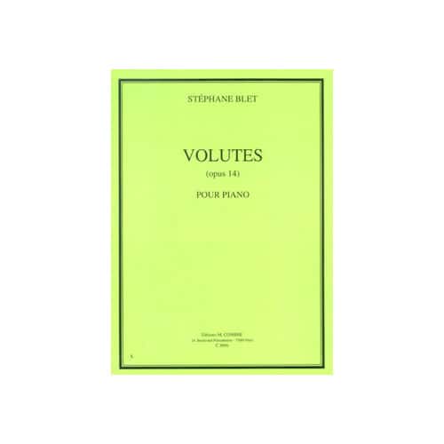 COMBRE BLET - VOLUTES OP.14 - PIANO