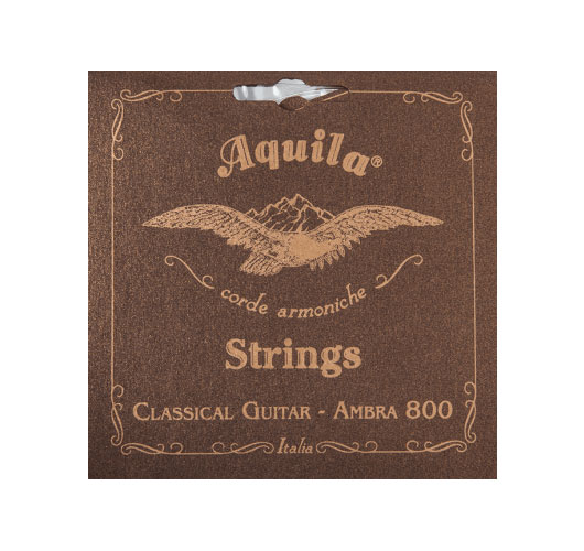 AQUILA AMBRA 800 POUR GUITARE CLASSIQUE, 3 CORDES AIGUS SUPER NYLGUT