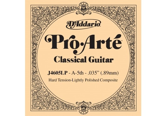 D'ADDARIO AND CO J4605LP PRO-ARTE COMPOSITE HARD FIFTH STRING