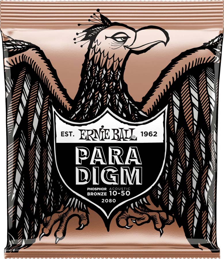 ERNIE BALL 2080 PARADIGM PHOSPHOR BRONZE EXTRA LIGHT 10-50