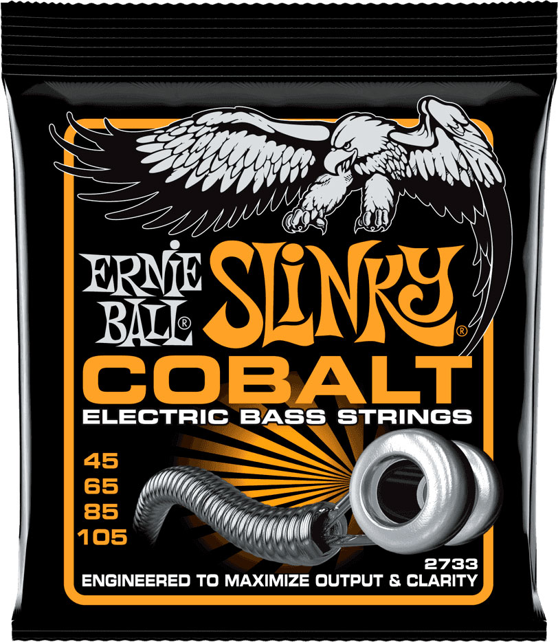 ERNIE BALL 2733 COBALT HYBRID SLINKY 45-105