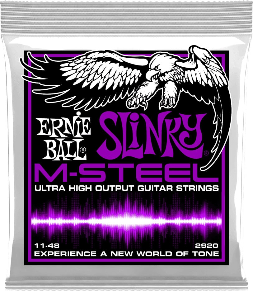 ERNIE BALL 2920 M-STEEL POWER SLINKY 11-48