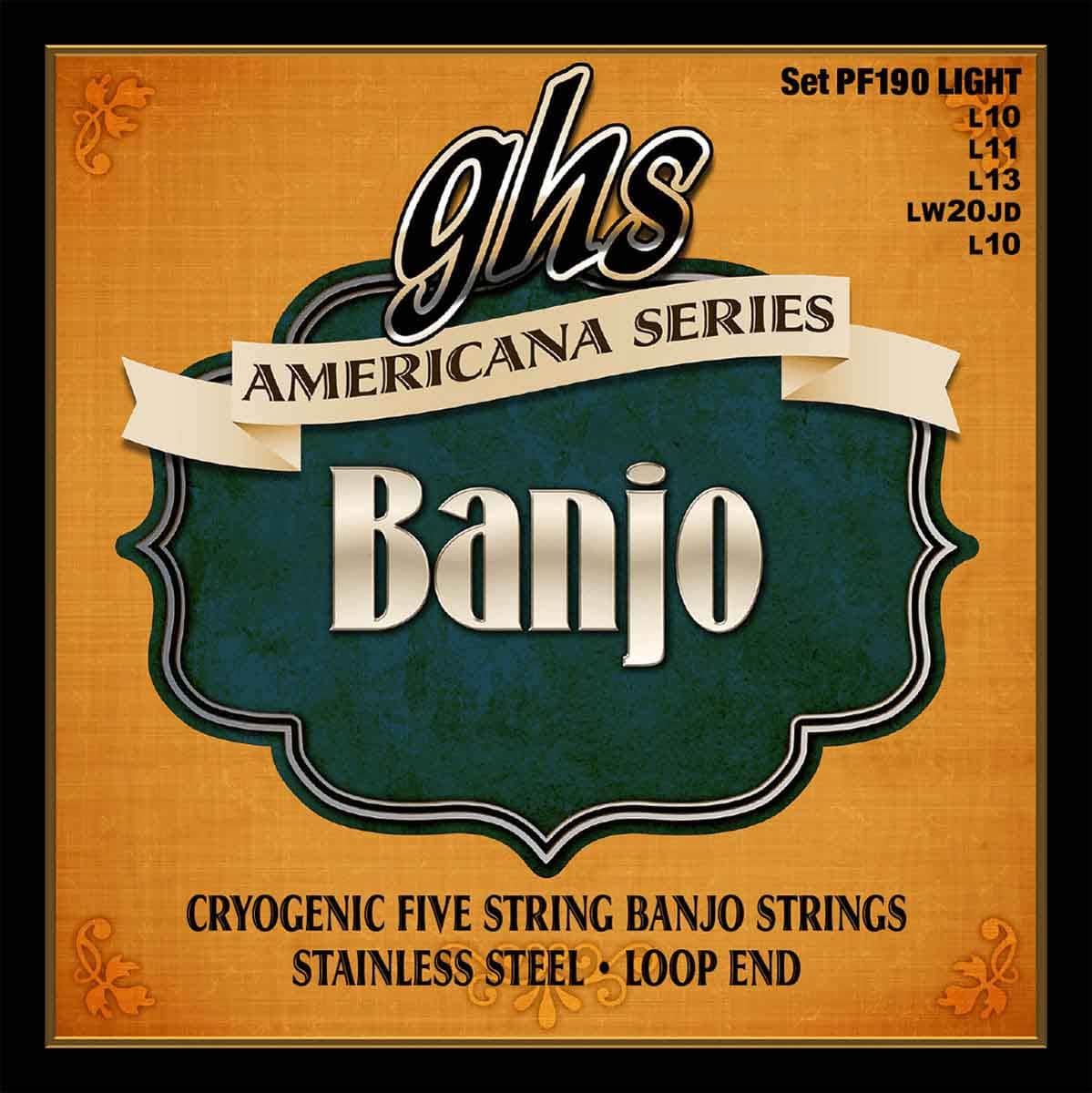 GHS BANJO AMERICANA LIGHT 10-11-13-20-10