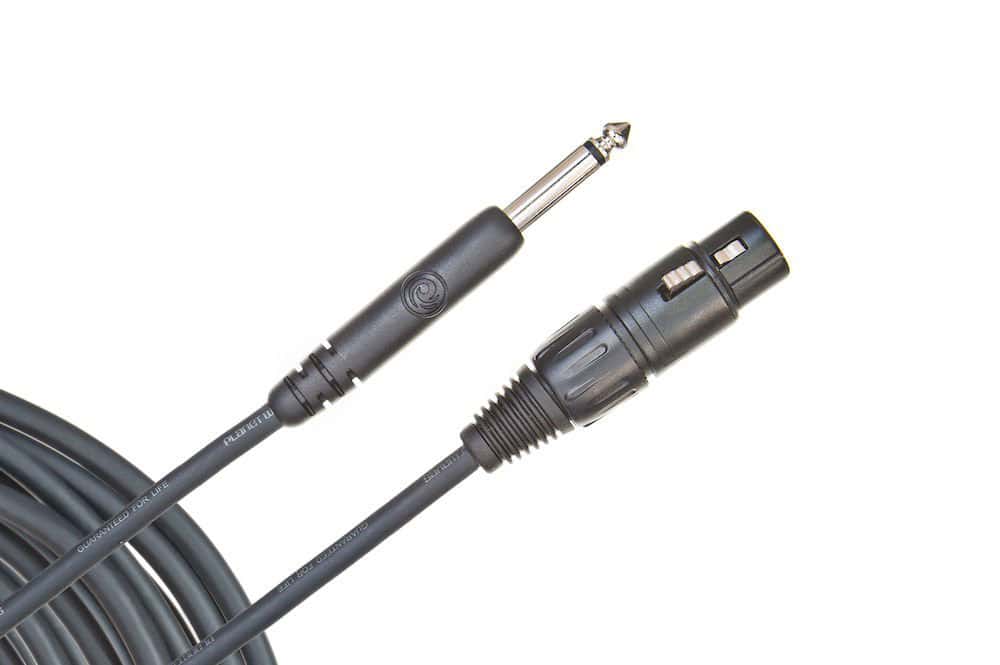 D'ADDARIO AND CO CLASSIC SERIES UNBALANCED XLR-TO-1/4-INCH 25 FEET