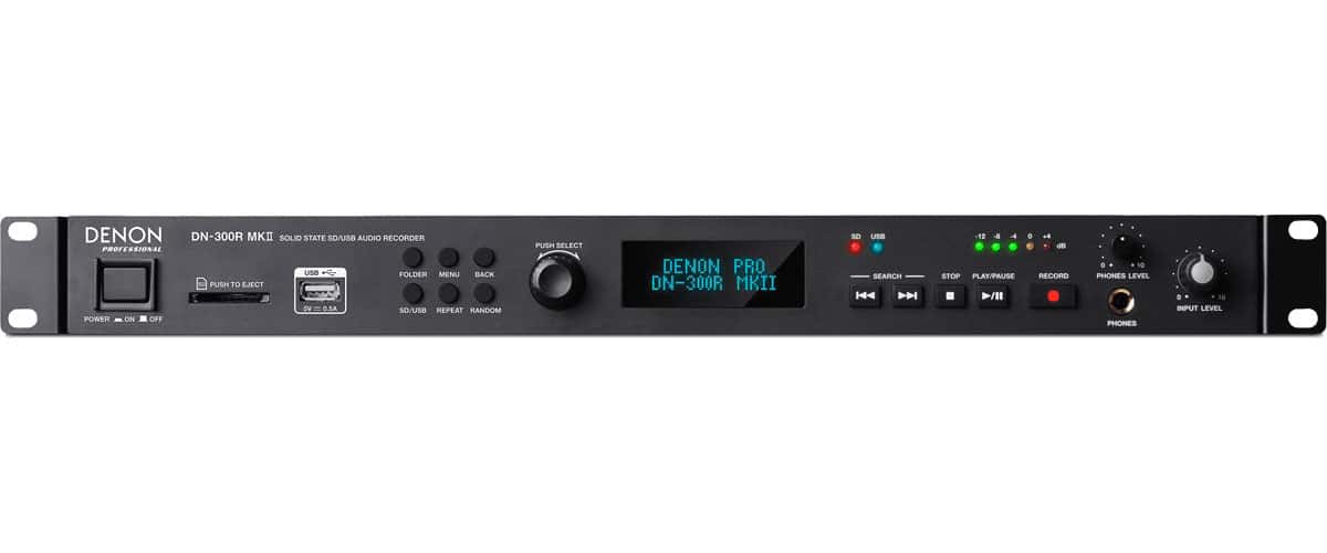 DENON PRO DN-300R MKII - ENREGISTREUR USB