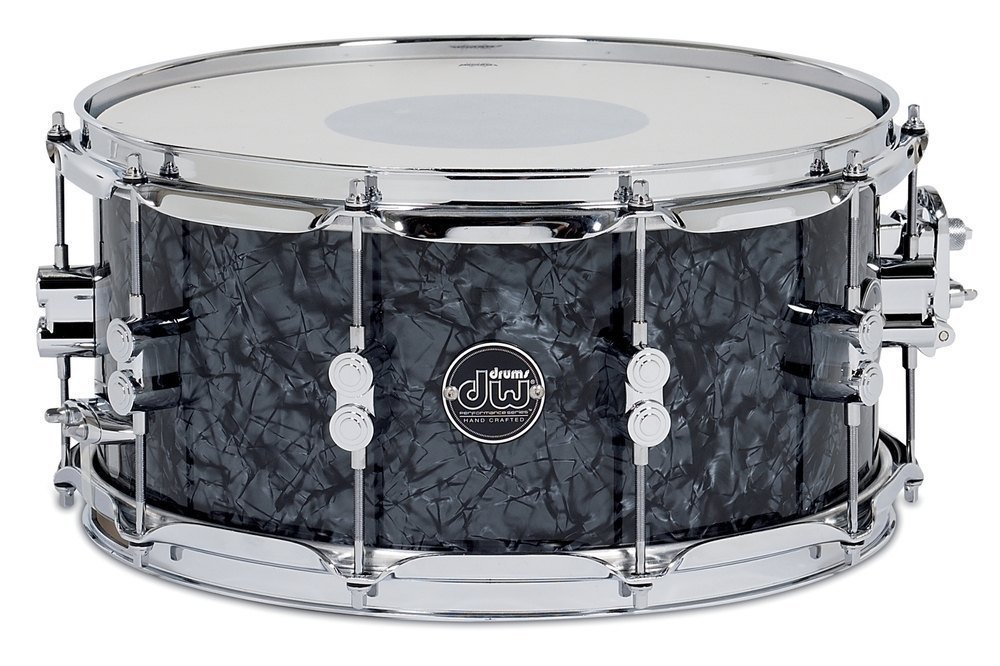 DW DRUM WORKSHOP PERFORMANCE FINISH PLY 14x6.5 BLACK DIAMOND