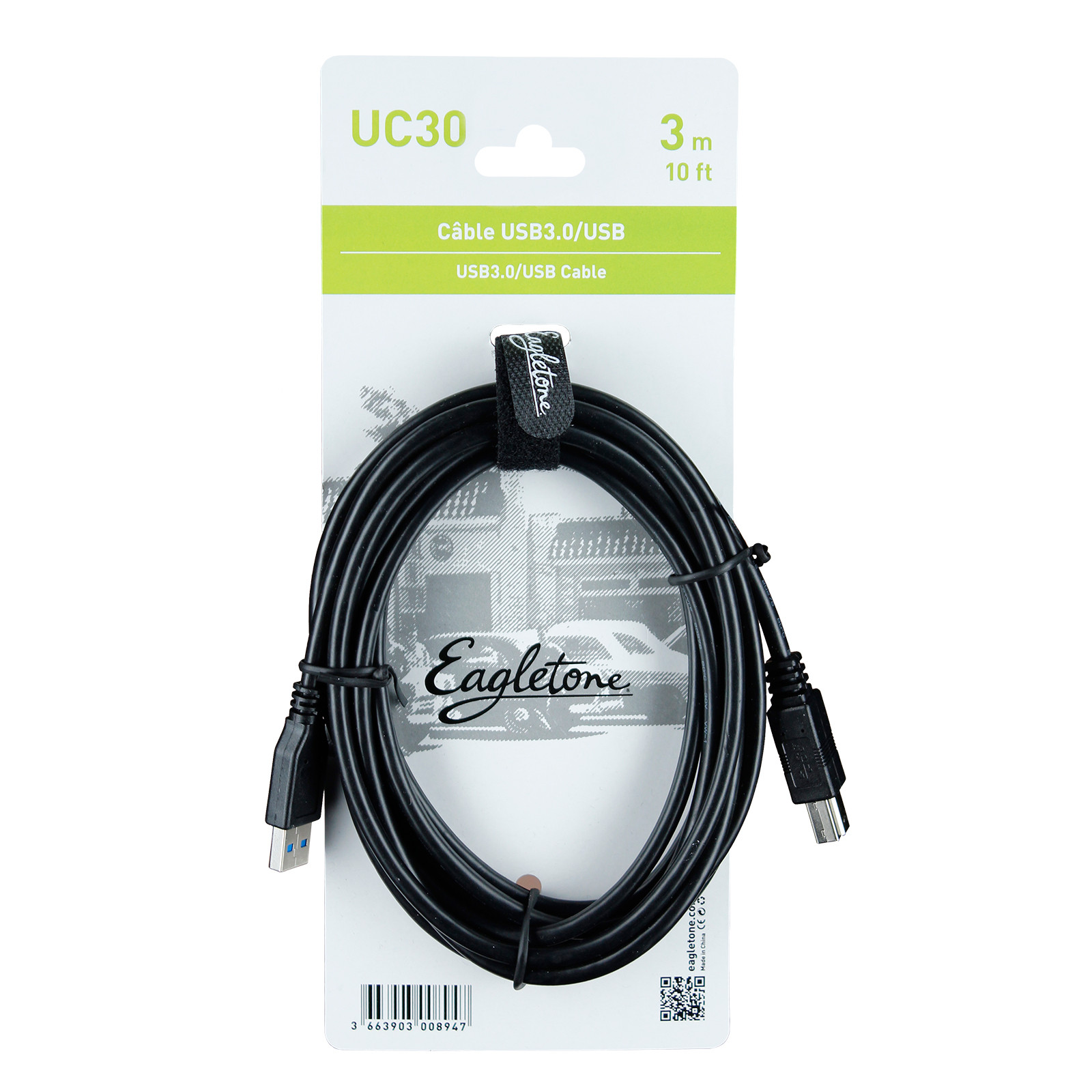EAGLETONE UC30 - USB 3.0 AB - 3M