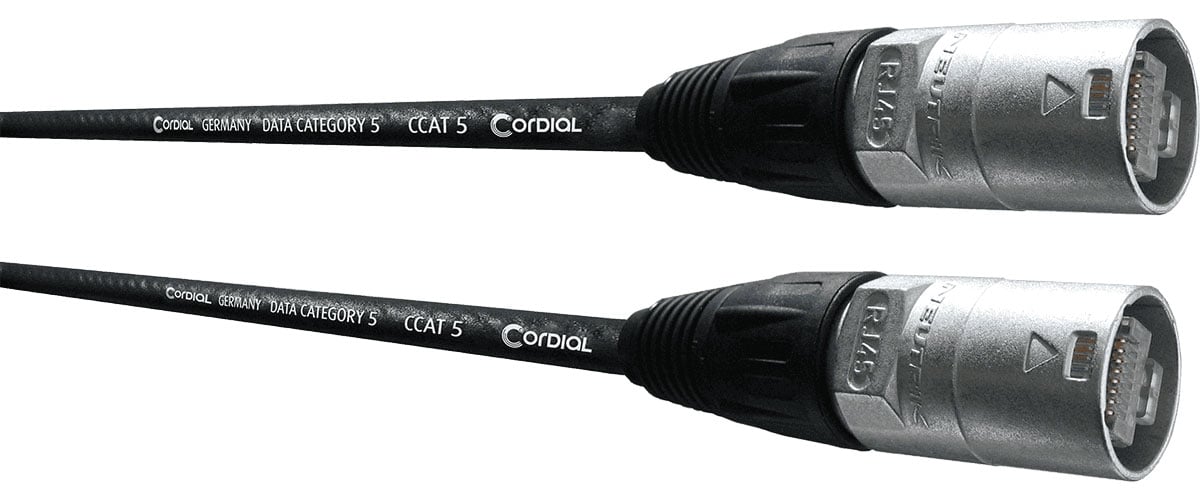 CORDIAL CBLE RSEAU CAT5E ETHERCON 2,5M