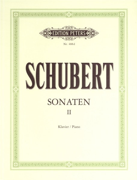 EDITION PETERS SCHUBERT FRANZ - SONATAS VOL.2 - PIANO
