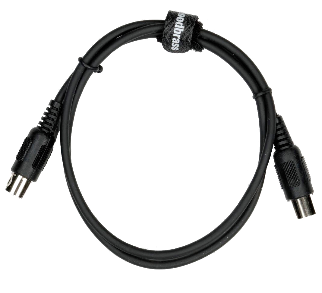 WOODBRASS Câble Midi - 1 m - DC21