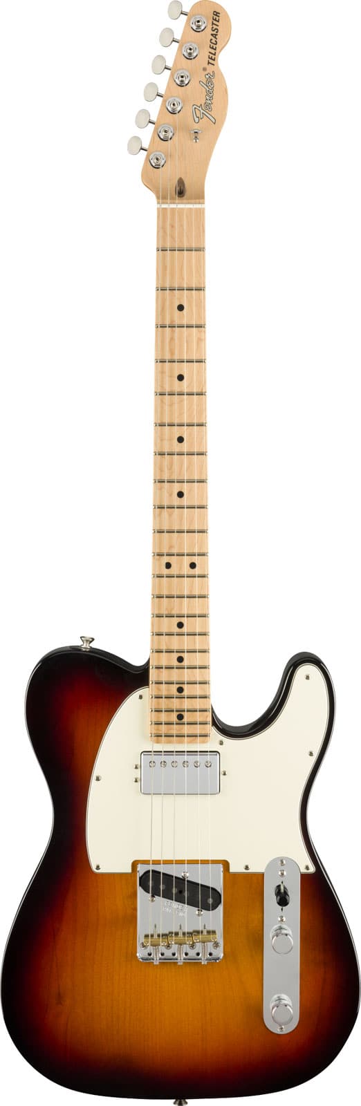 FENDER AMERICAN PERFORMER TELECASTER WITH HUMBUCKING MN, 3-COLOR SUNBURST