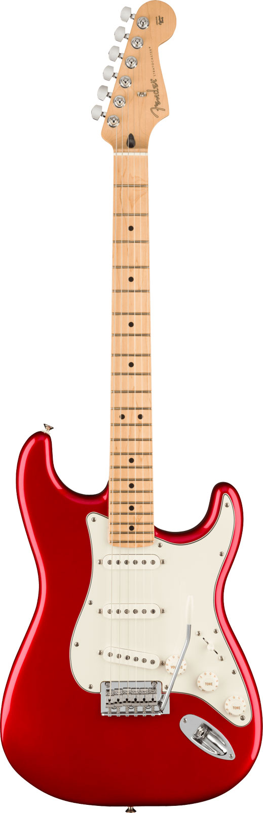 FENDER MEXICAN PLAYER STRAOCASTER MN CANDY APPLE RED