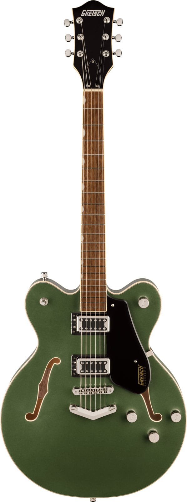 GRETSCH GUITARS G5622 ELECTROMATIC CENTER BLOCK DOUBLE-CUT WITH V-STOPTAIL, LAUREL FINGERBOARD, OLIVE METALLIC