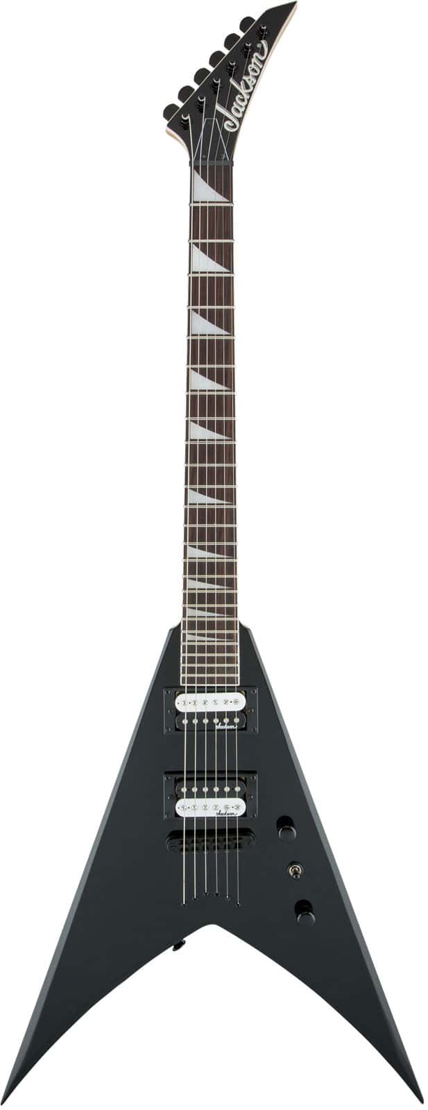 JACKSON GUITARS JS KING V JS32T, AMARANTH FINGERBOARD, GLOSS BLACK