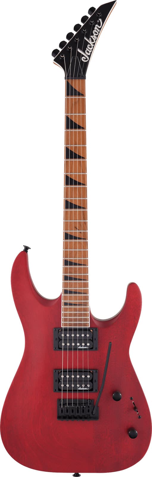 JACKSON GUITARS JS DINKY ARCH TOP JS24 DKAM MN, RED STAIN