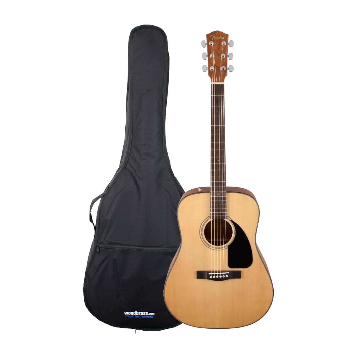 FENDER PACK CD-60 DREADNOUGHT V3 DS WLNT NATURAL + HOUSSE