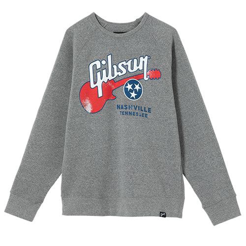 GIBSON ACCESSORIES GIBSON LES PAUL CREWNECK, MEDIUM 