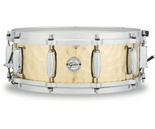 GRETSCH DRUMS SILVER SERIES 14X5 HAMMERED BRASS (LAITON MARTELE)