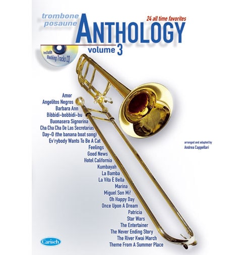 CARISCH CAPPELLARI A. - ANTHOLOGY VOL. 3 + AUDIO EN LIGNE - TROMBONE