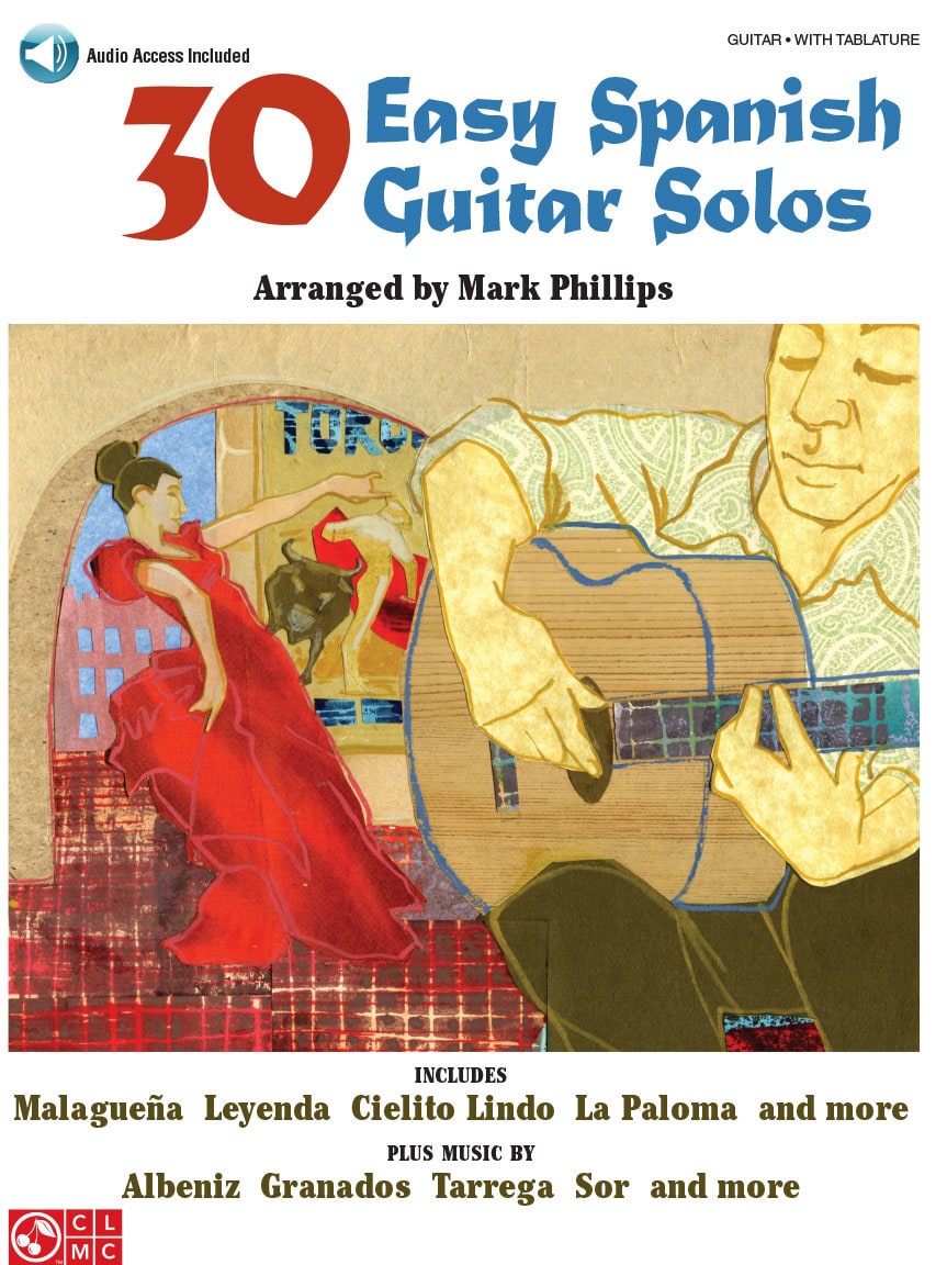 CHERRY LANE 30 EASY SPANISH GUITAR SOLOS + AUDIO EN LIGNE ROM - GUITAR