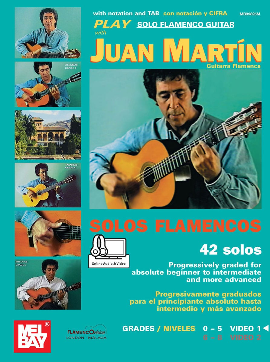 MEL BAY JUAN MARTIN - SOLOS FLAMENCOS (+ AUDIO EN LIGNE & )