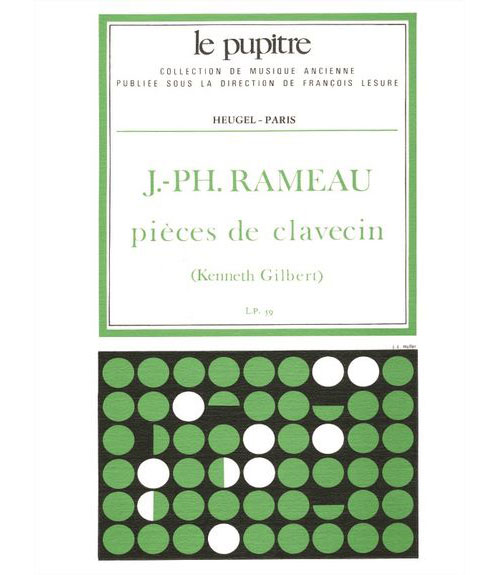 HEUGEL RAMEAU J. PH. - PIECES DE CLAVECIN