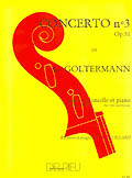 EDITION DELRIEU GOLTERMANN GEORG - CONCERTO N°3 OP.51 EN SI MIN. - PREMIER MOUVEMENT - VIOLONCELLE, PIANO