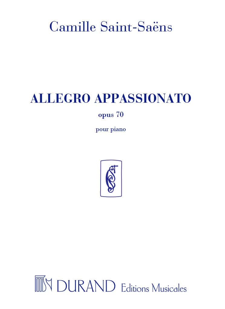 DURAND SAINT-SAENS C. - ALLEGRO APPASSIONATO, OPUS 70 - PIANO