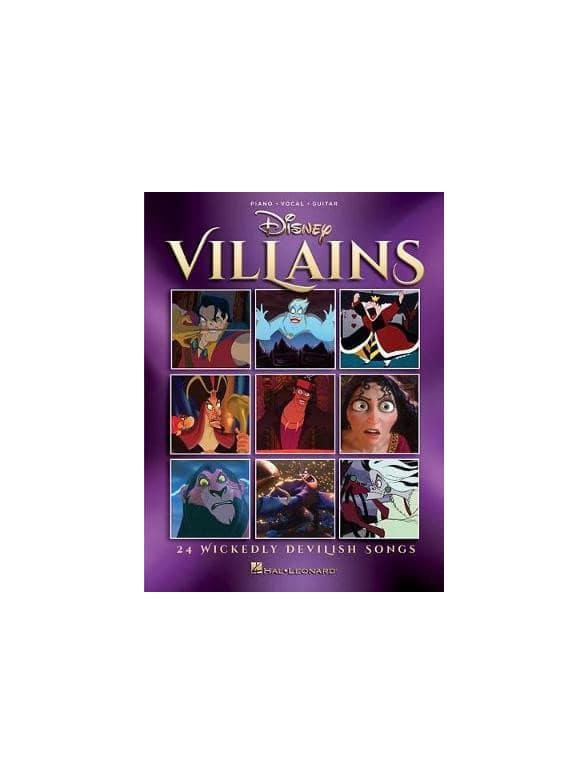 HAL LEONARD DISNEY VILLAINS - PVG