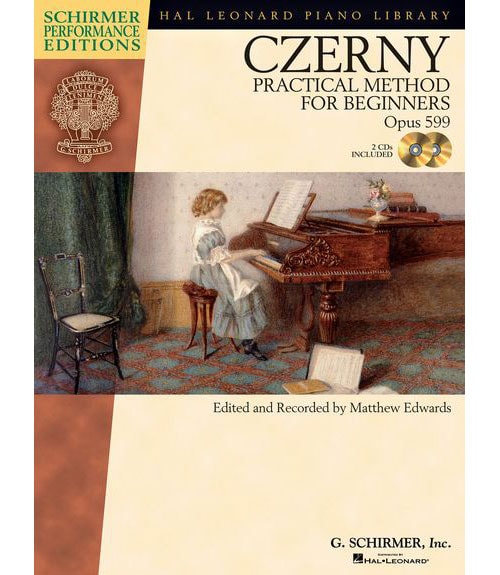 HAL LEONARD CZERNY CARL - PRACTICAL METHOD FOR BEGINNERS OP.599 PIANO + MP3 - PIANO SOLO