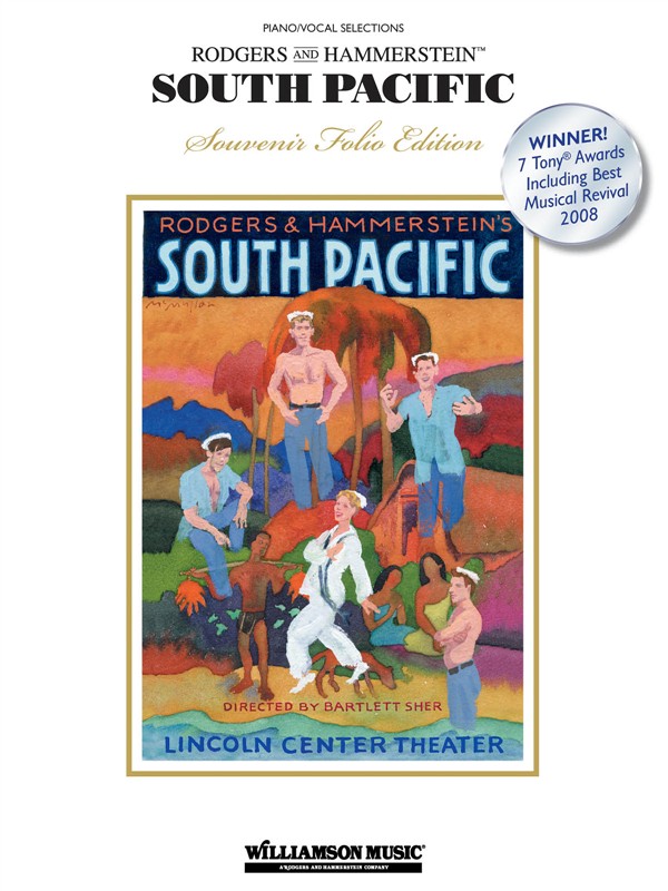 MUSIC SALES RODGERS AND HAMMERSTEIN - SOUTH PACIFIC SOUVENIR - PVG