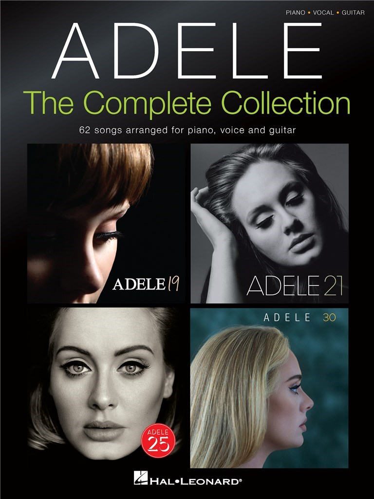 HAL LEONARD ADELE - THE COMPLETE COLLECTION - PVG 