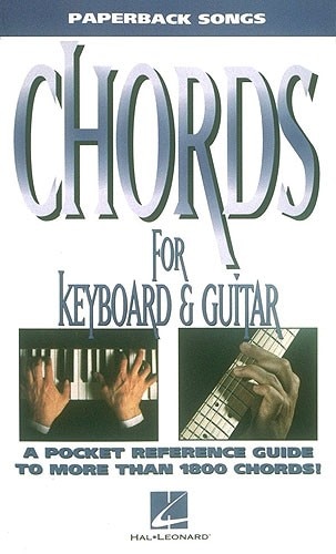 HAL LEONARD PAPERBACK SONGS CHORDS FOR KEYBOARD AND GUITAR - 